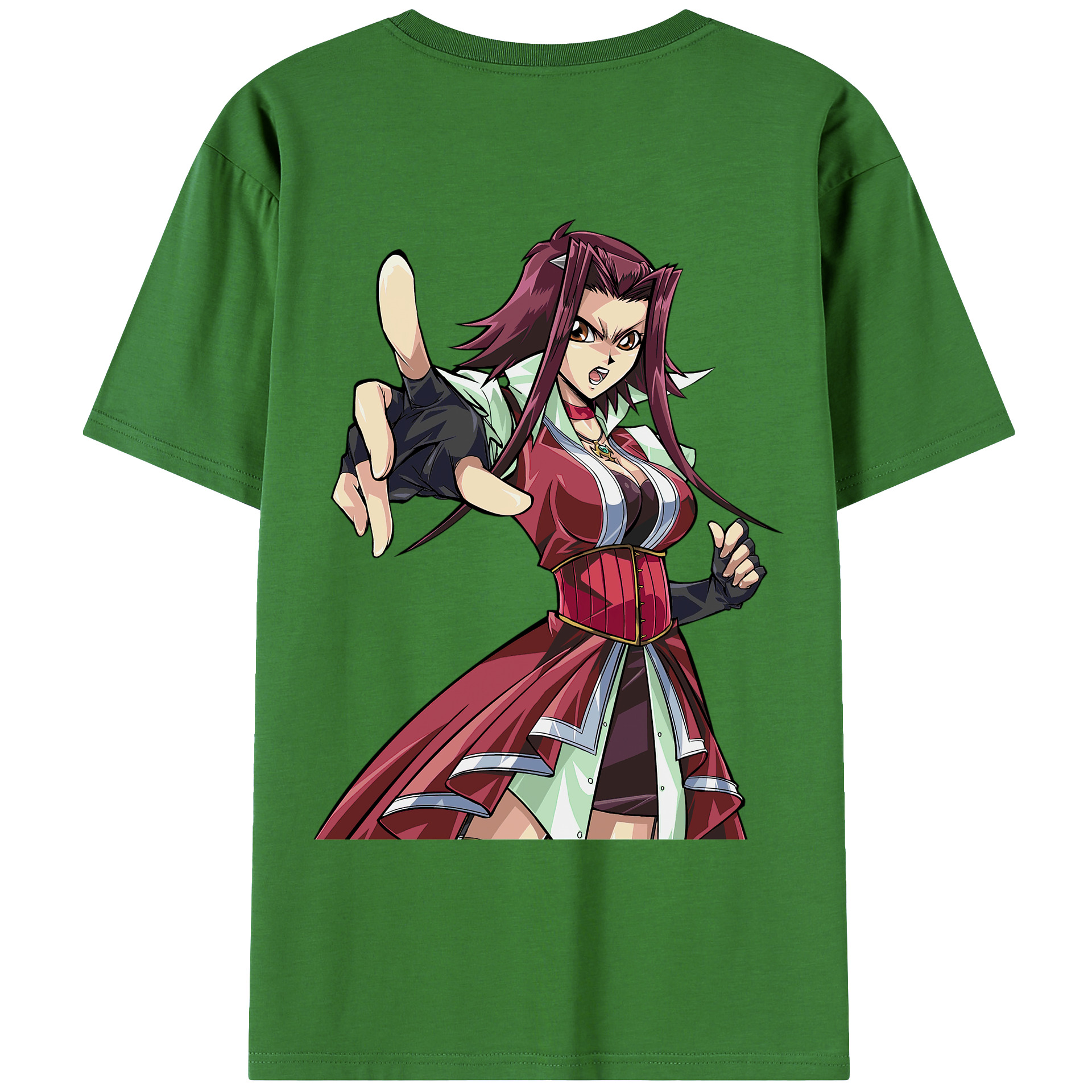 （画像用） 遊☆戯☆王 Yu-Gi-Oh! レディース半袖Tシャツ(バックプリント)